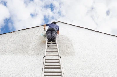 Peinture extérieure à Tharot — façades et ravalement